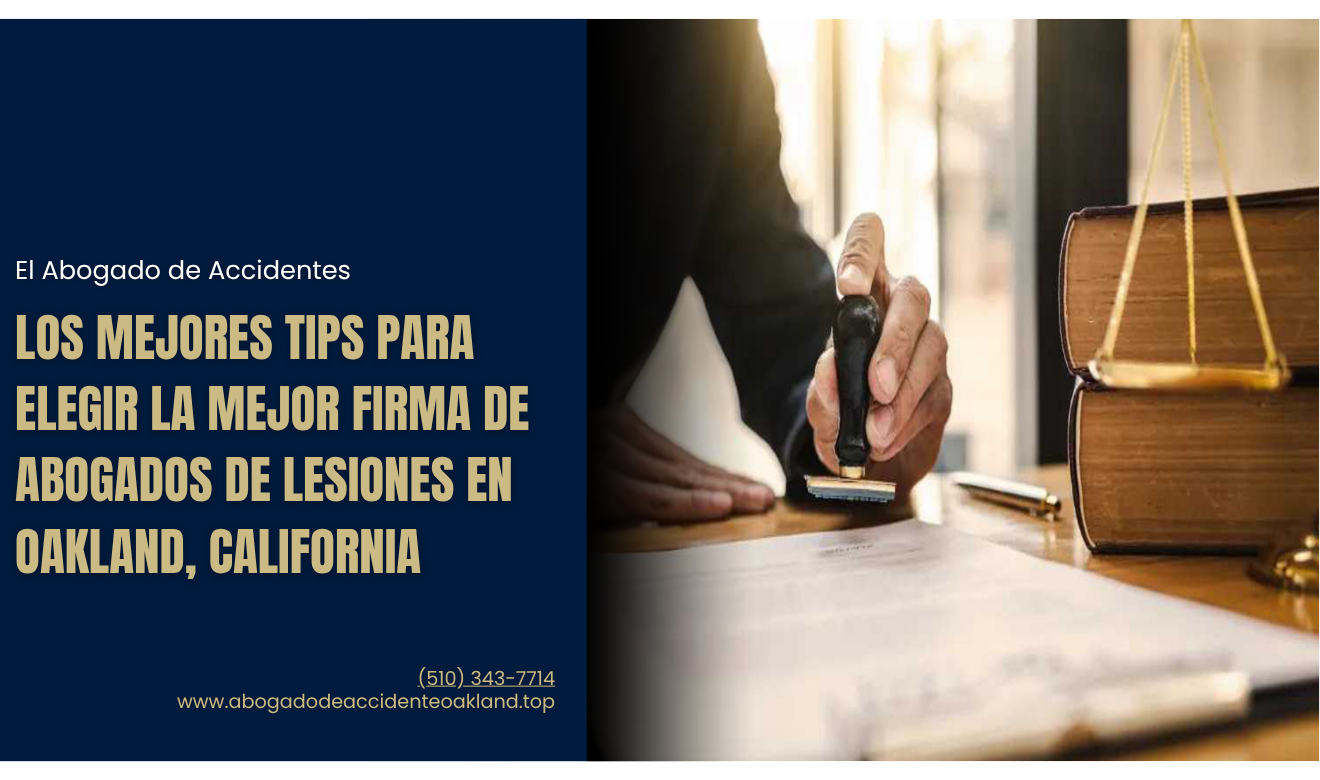 mejores firmas de abogado de lesiones Oakland